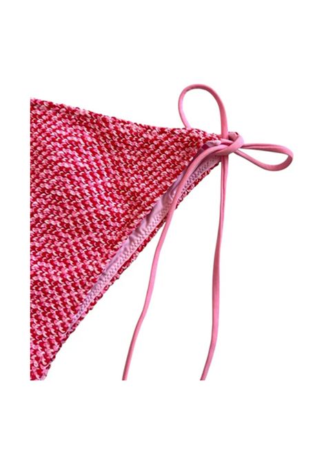 Costume donna Marielle MC2 Saint Barth 00337H Rosa slip crochet laccetti regolabili vestibilità regolare MC2 SAINT BARTH | Costumi | MARIELLE00337H21